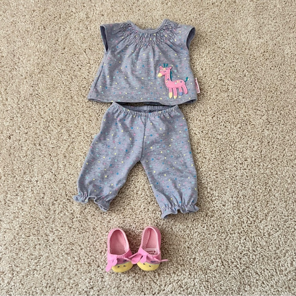 American Girl Bitty Baby pajamas